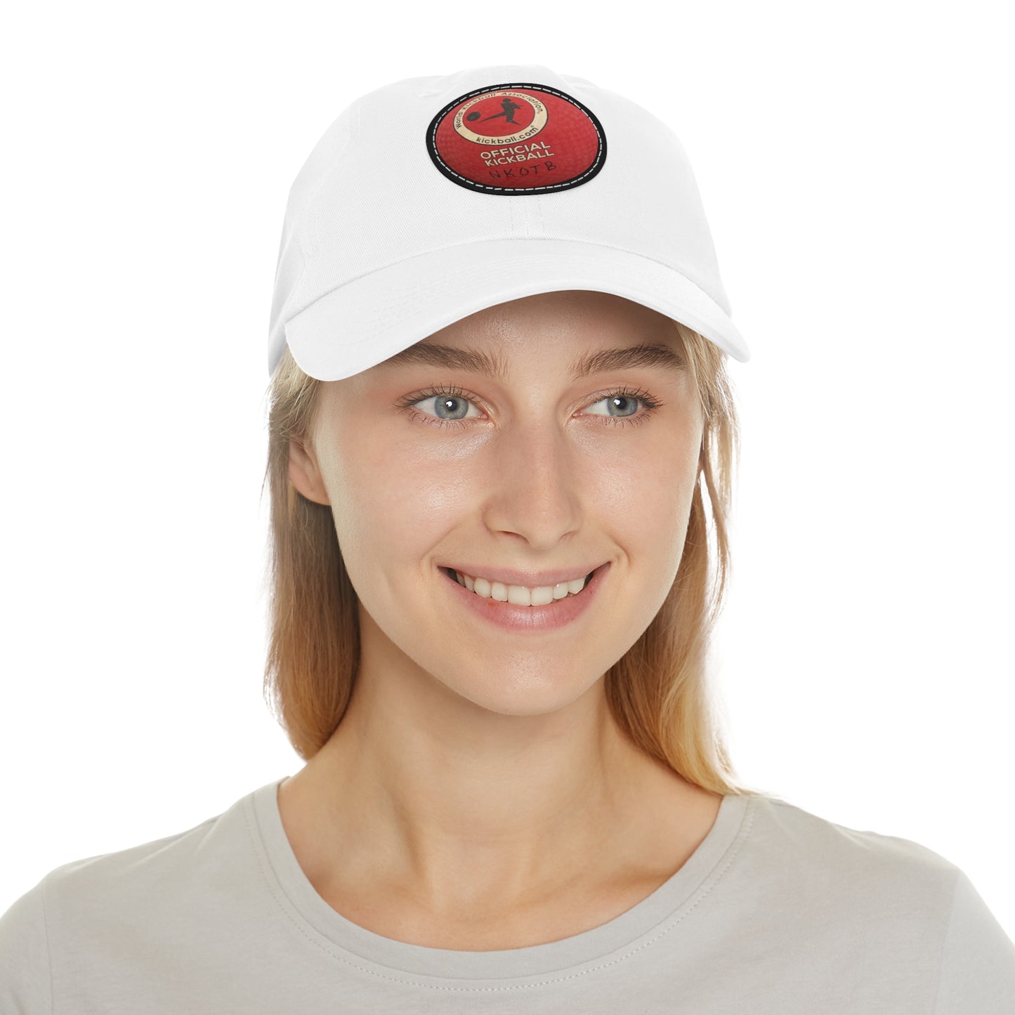 CCC - Dad Hat with Leather Patch (Round)