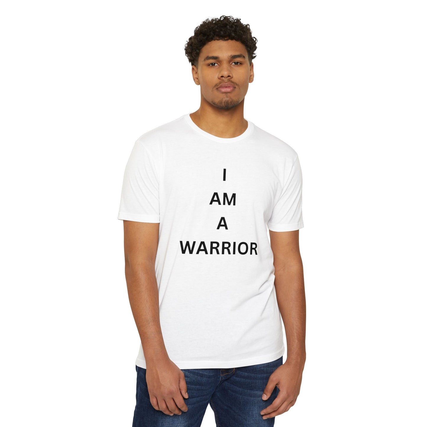 I AM A WARRIOR - Samaritan Warrior T-shirt - Angel in Back Demo2