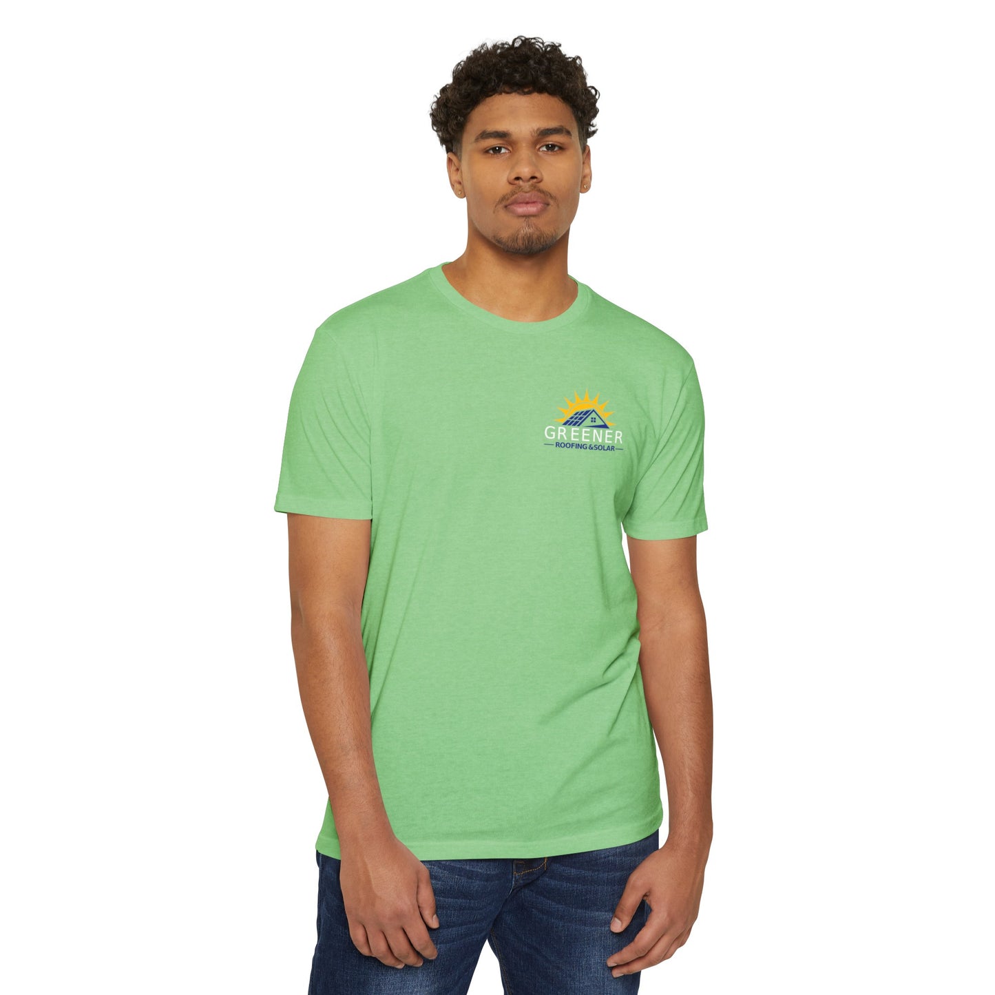 Greener Roofing - I Love Roofing (Green) Shirt