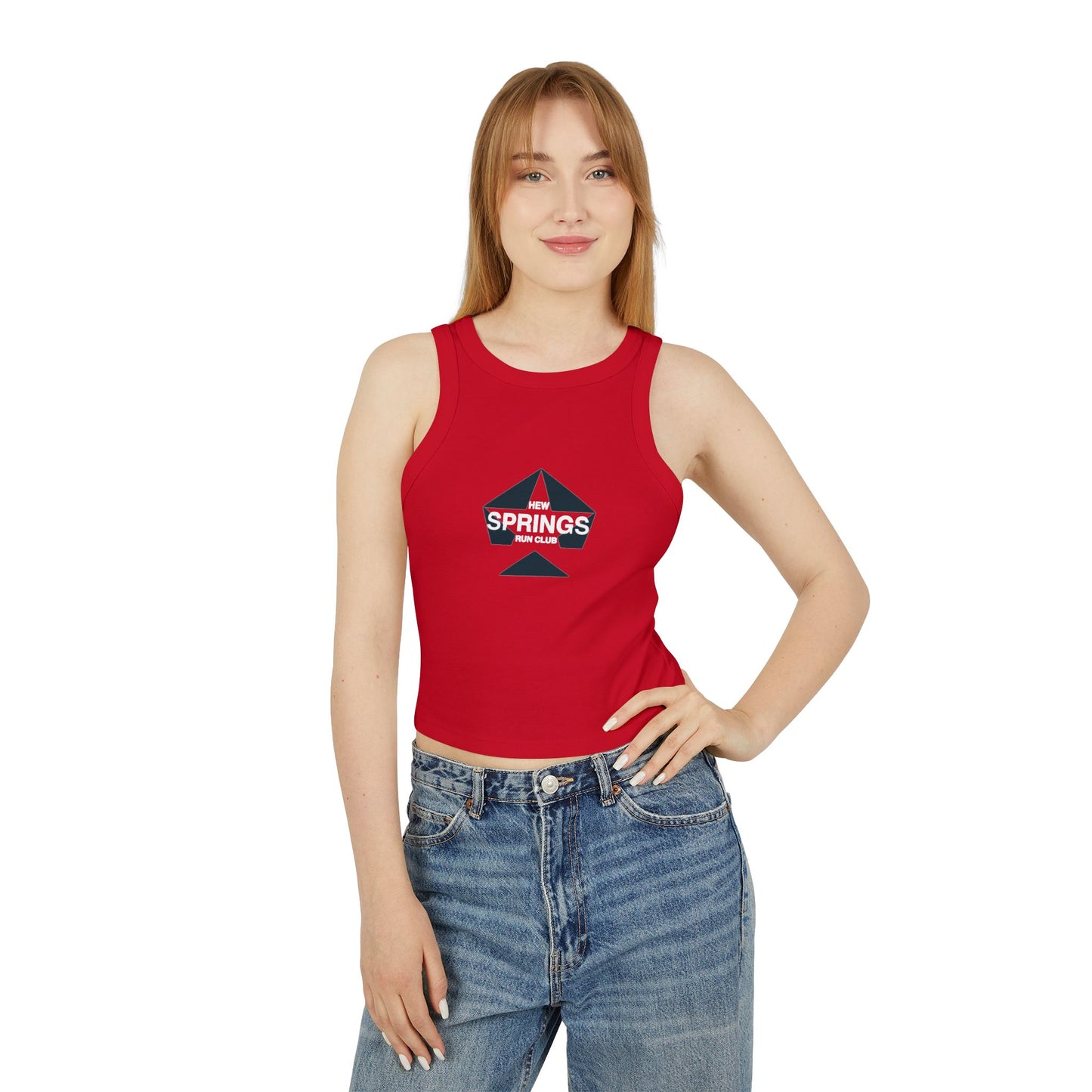 Women's Racer Tank - Hew Springs Run Club