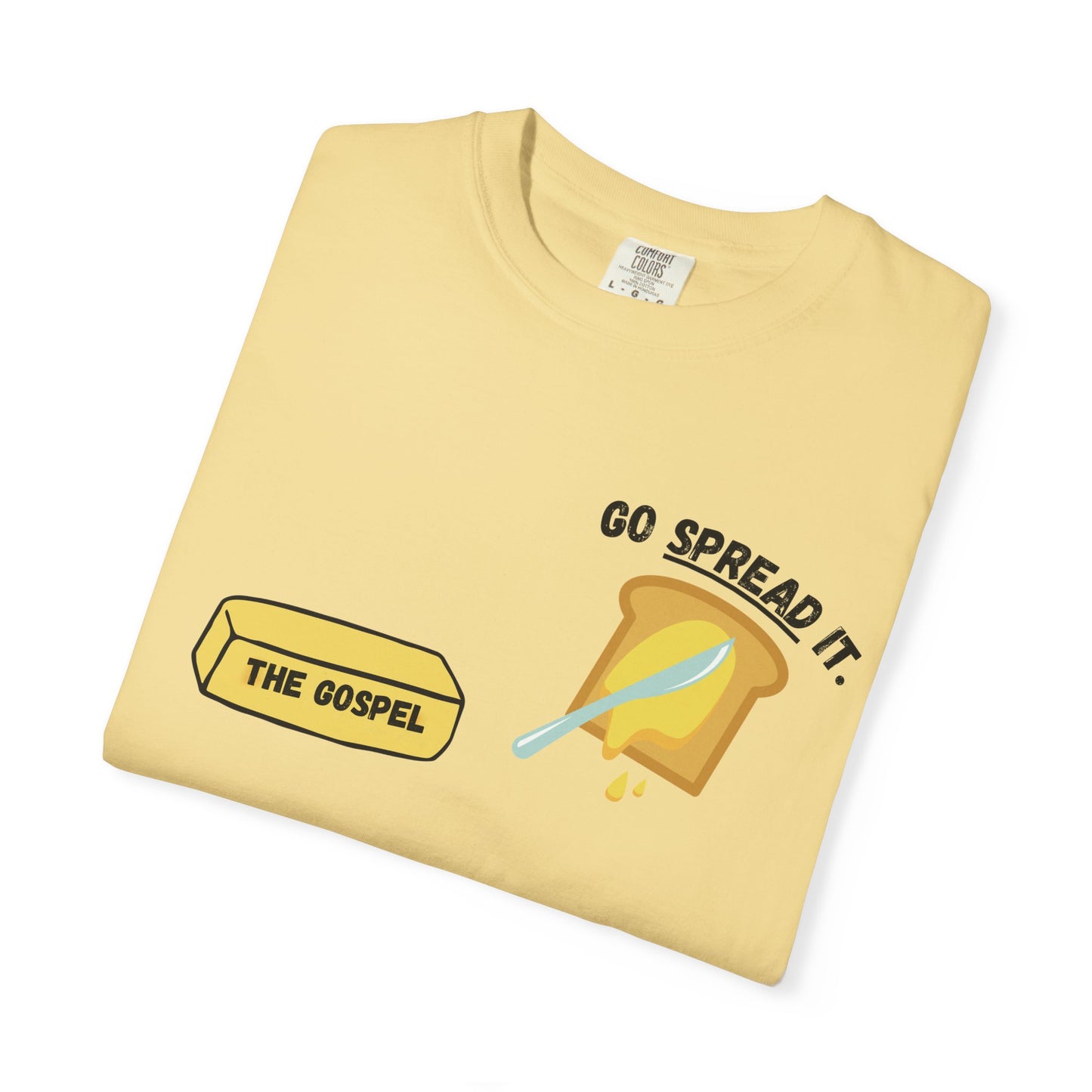 Forged By Faith - Gospel Bread T-shirt, Unisex Inspirational Message