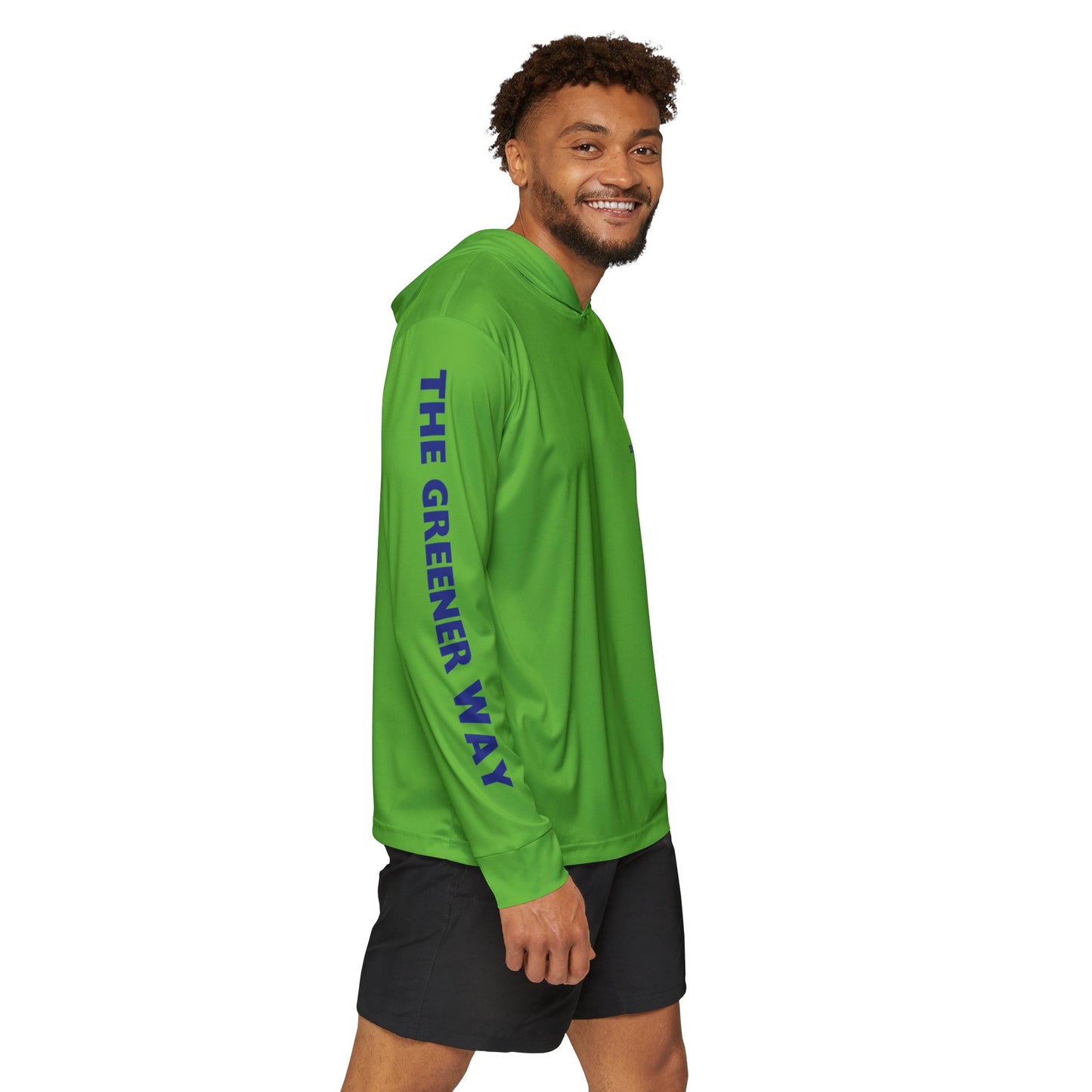 Greener Roofing - Site Foreman - Men's - Sports Warmup Hoodie - Local