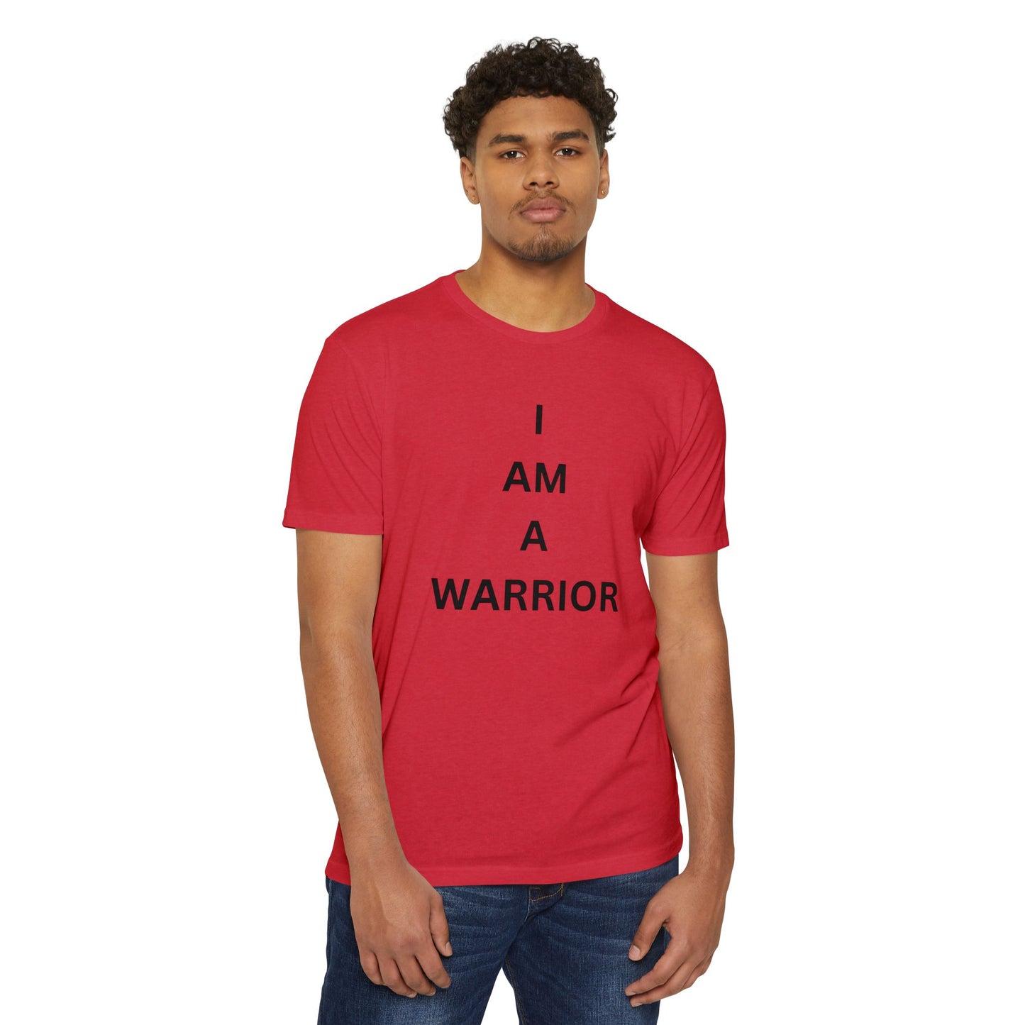 I AM A WARRIOR - Samaritan Warrior T-shirt - Angel in Back Demo2