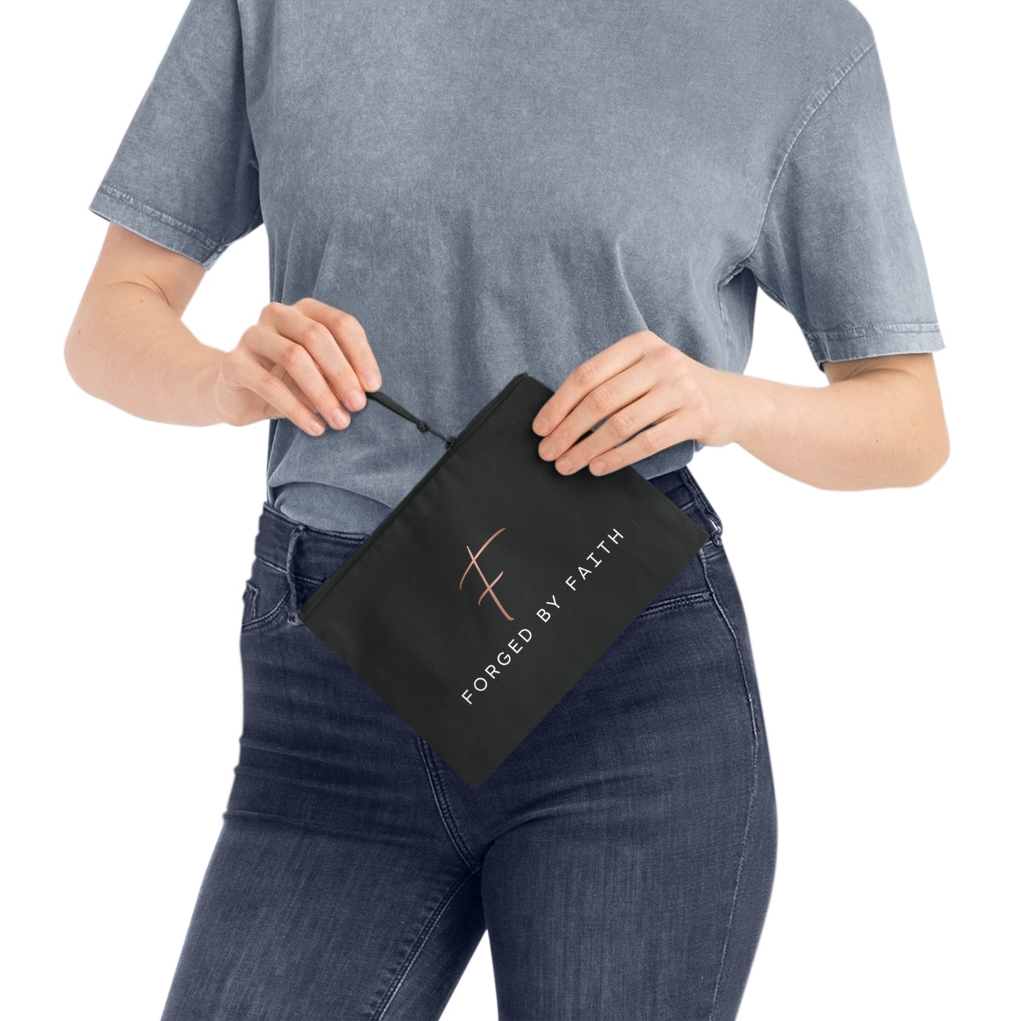 Forged by Faith Pencil Case - Faith-Based Organization & Purposeful Design