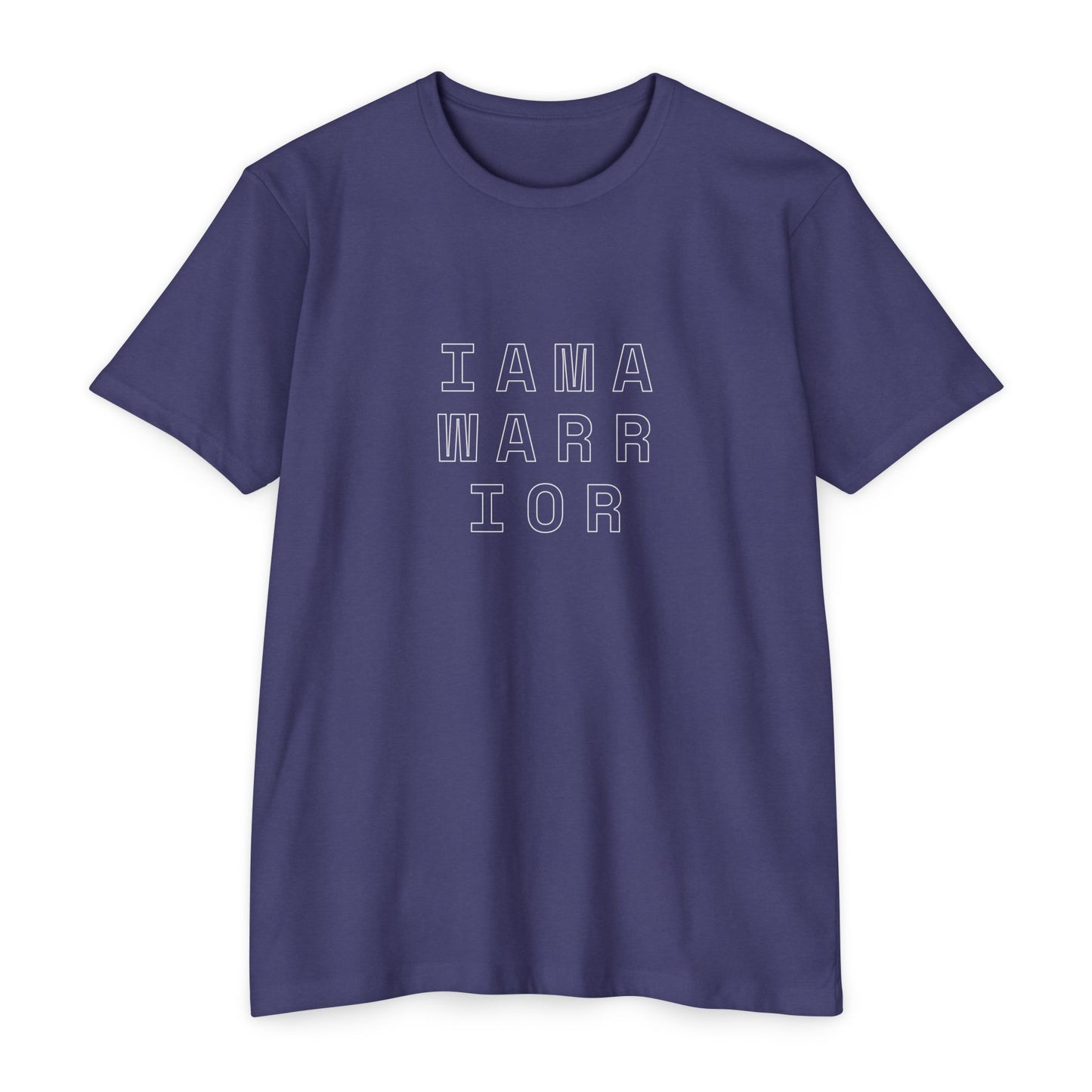 I AM A WARRIOR - Samaritan Warrior T-shirt - Angel in Back - Demo3