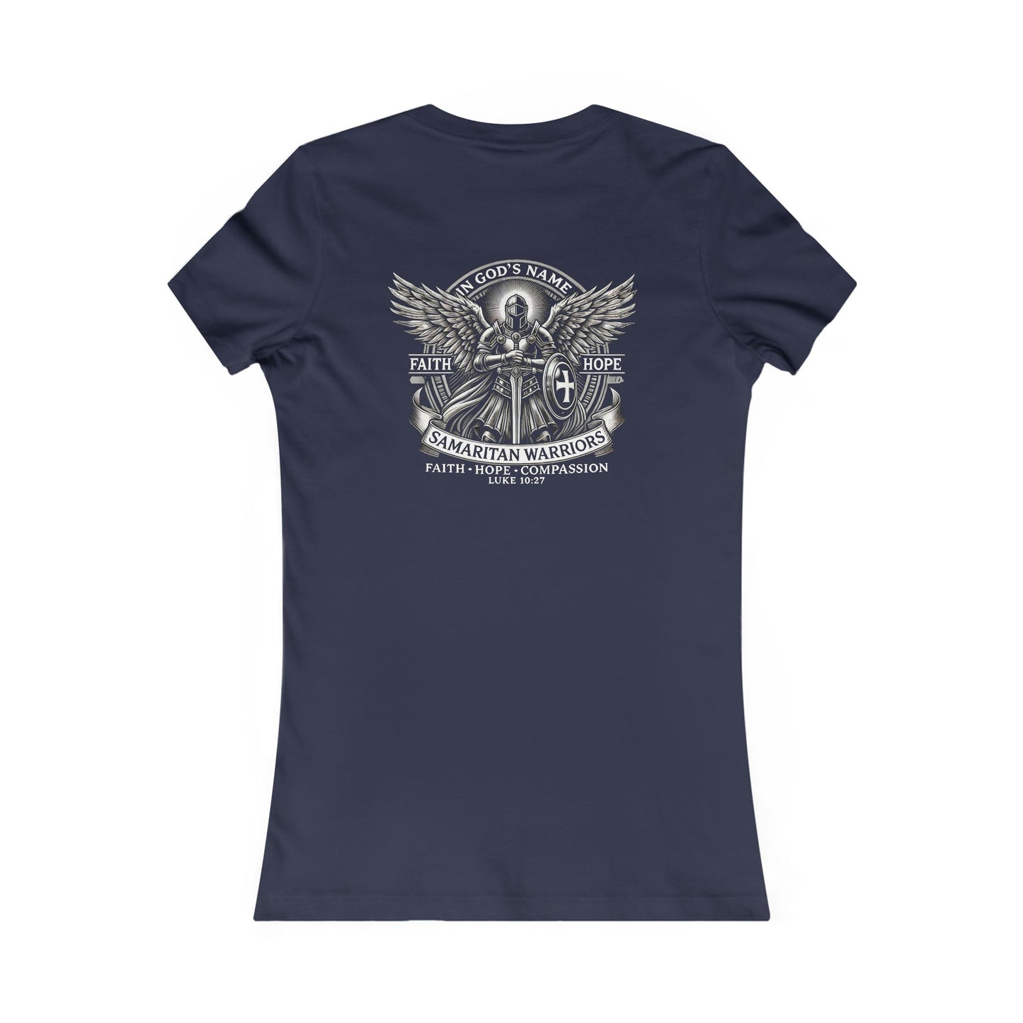 Bella Canvas - Samaritan Warrior - Back Logo Tee for Women