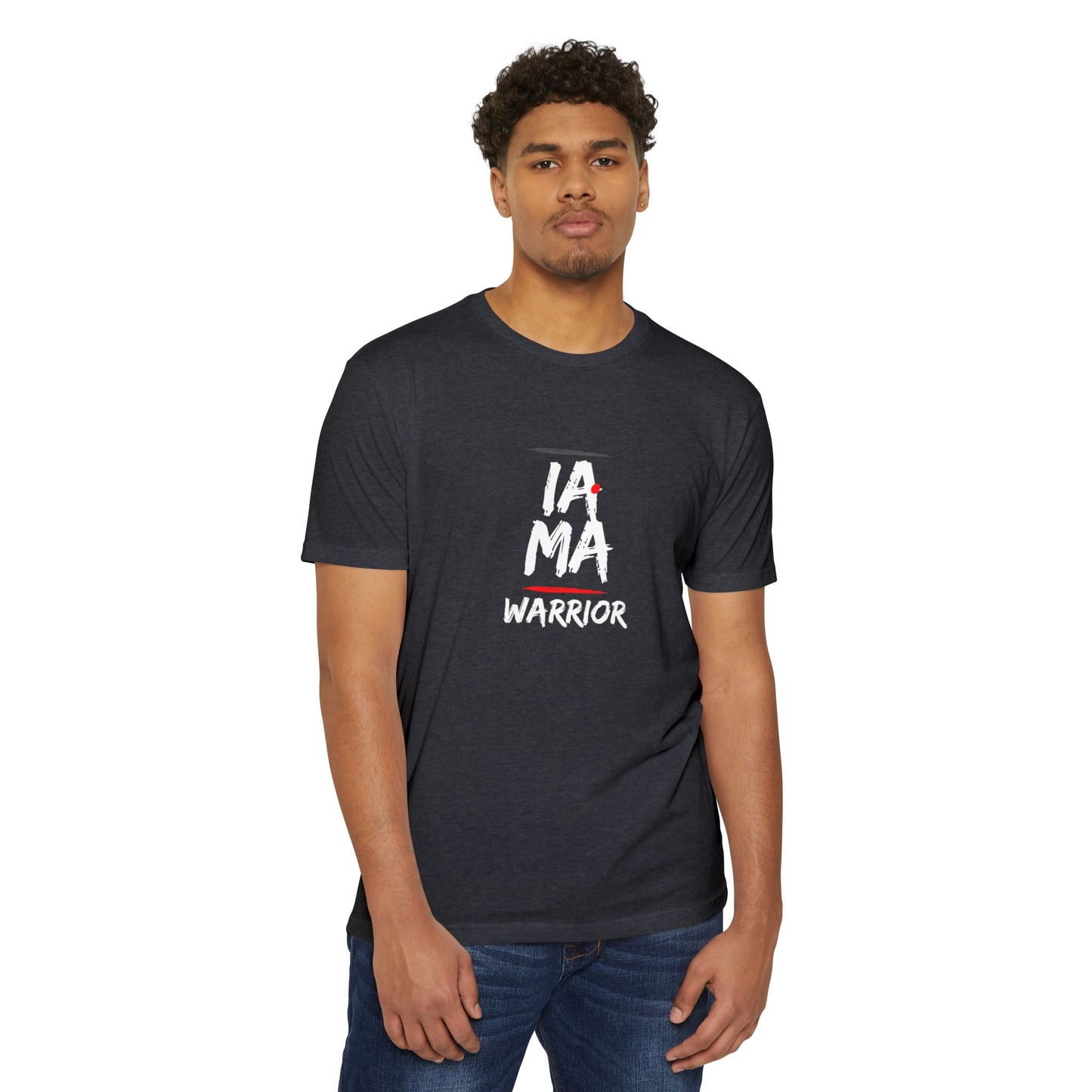 I Am A Warrior - Samaritan Warrior T-shirt - Angel in Back - Demo4