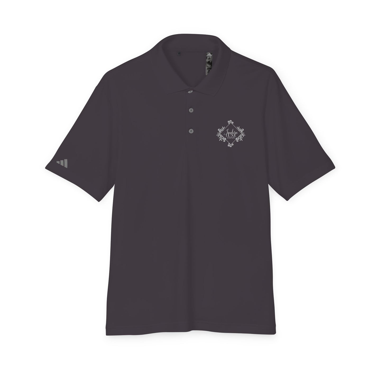 Polo Shirt Isadora Luxe Events - Black Shirt, Pink Logo