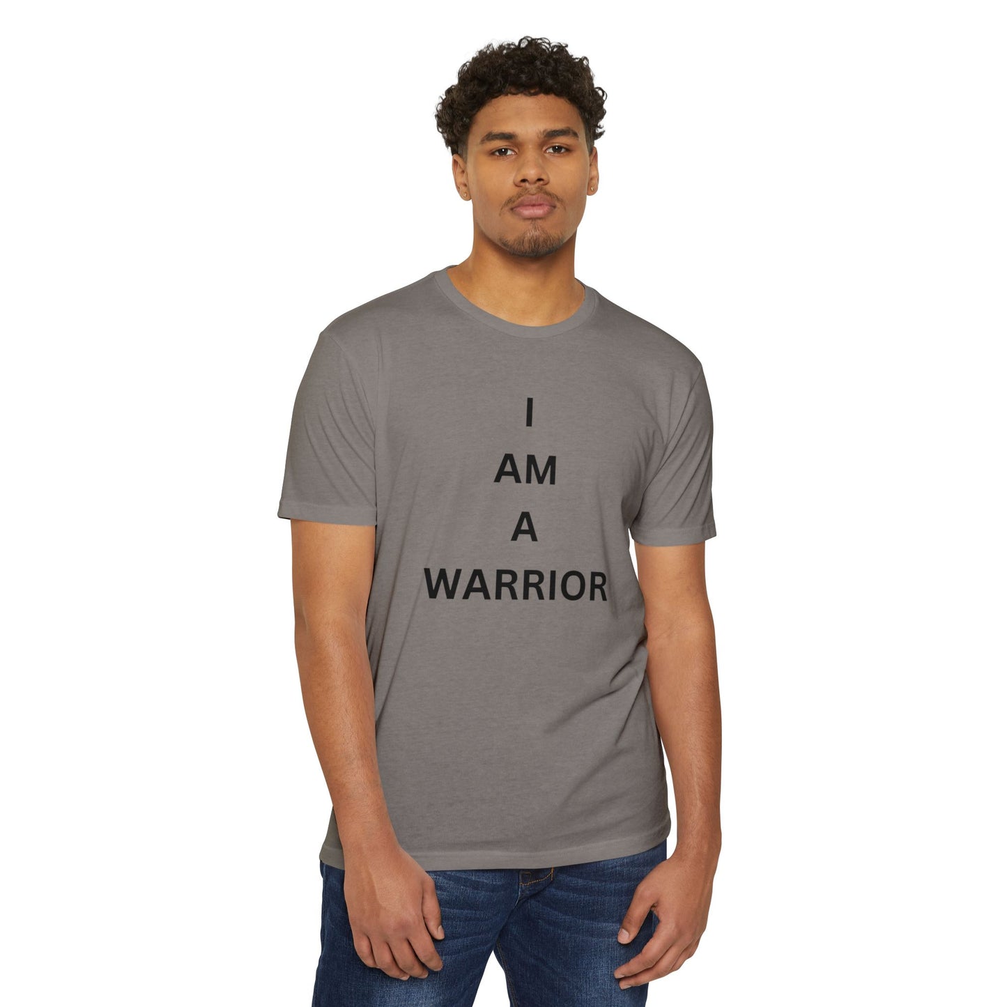 I AM A WARRIOR - Samaritan Warrior T-shirt - Angel in Back Demo2