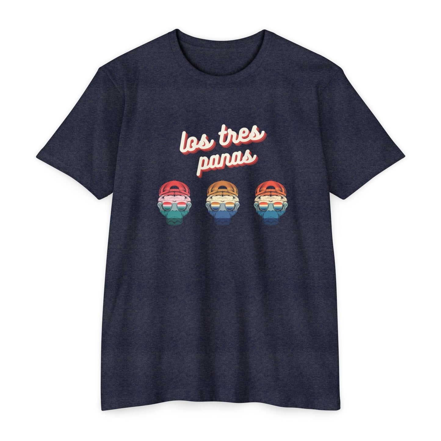 CCC - Los tres Panas - CVC Jersey T-shirt