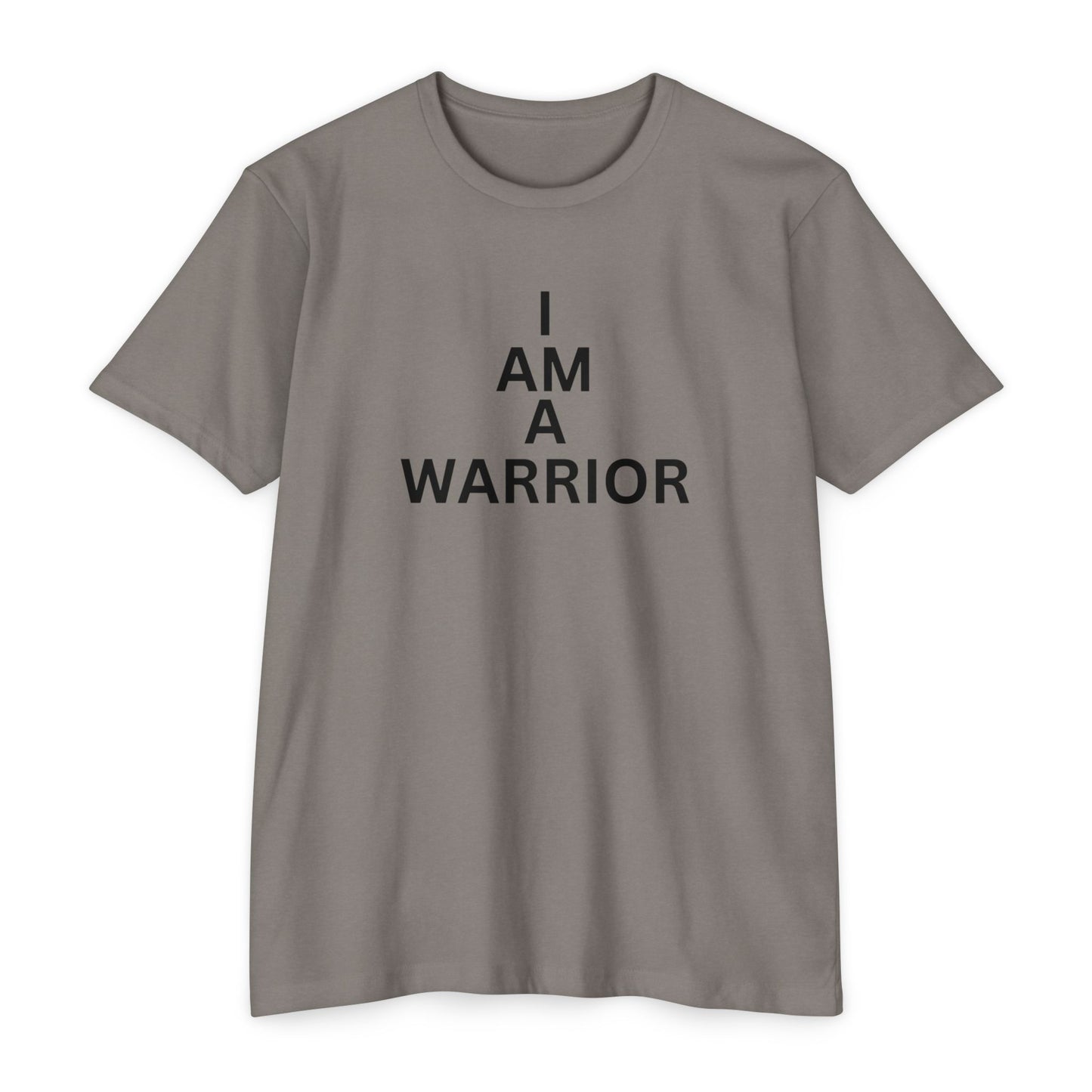 I Am A Warrior - Samaritan Warrior T-shirt - Angel in Back - Demo1