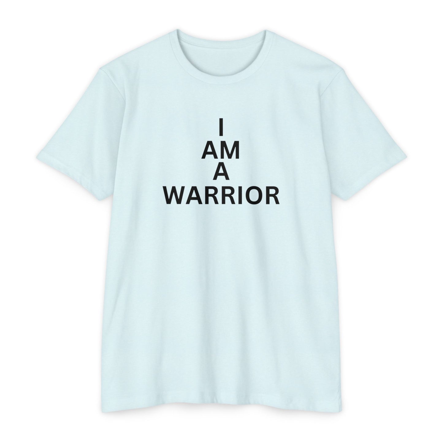 I Am A Warrior - Samaritan Warrior T-shirt - Angel in Back - Demo1