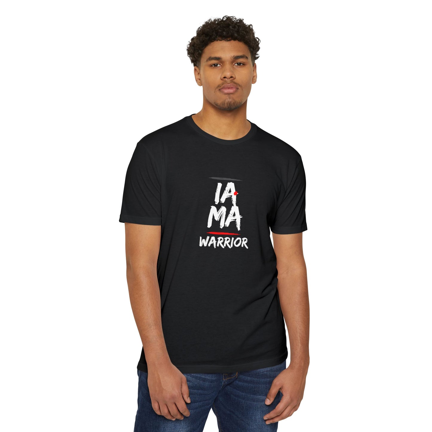 I Am A Warrior - Samaritan Warrior T-shirt - Angel in Back - Demo4