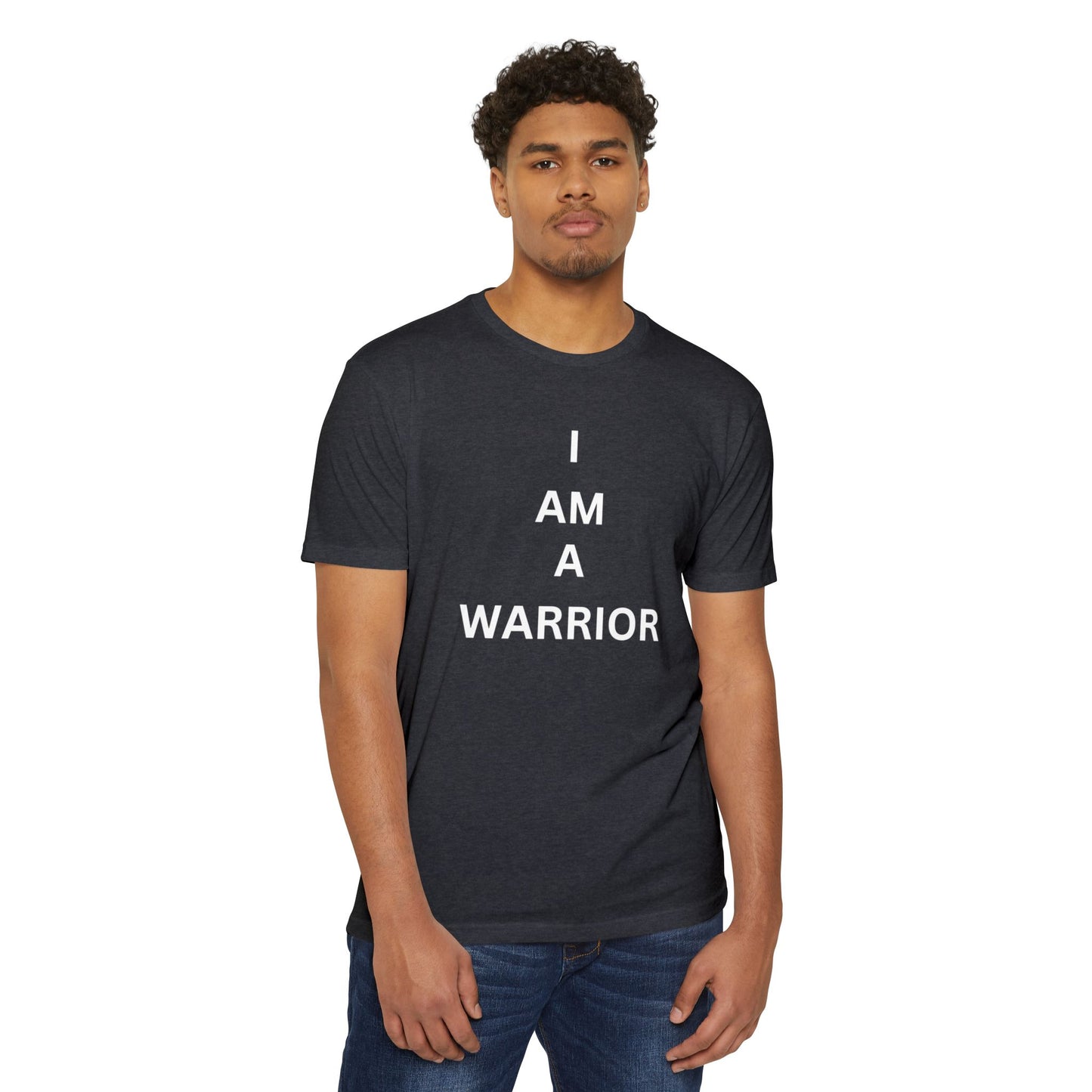 I AM A WARRIOR - Samaritan Warrior T-shirt - Angel in Back Demo2