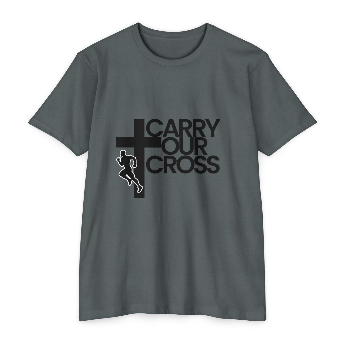 Team Running T-shirt - Carry Our Cross