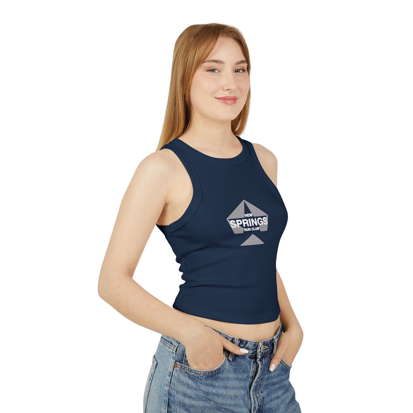 Women's Racer Tank - Hew Springs Run Club