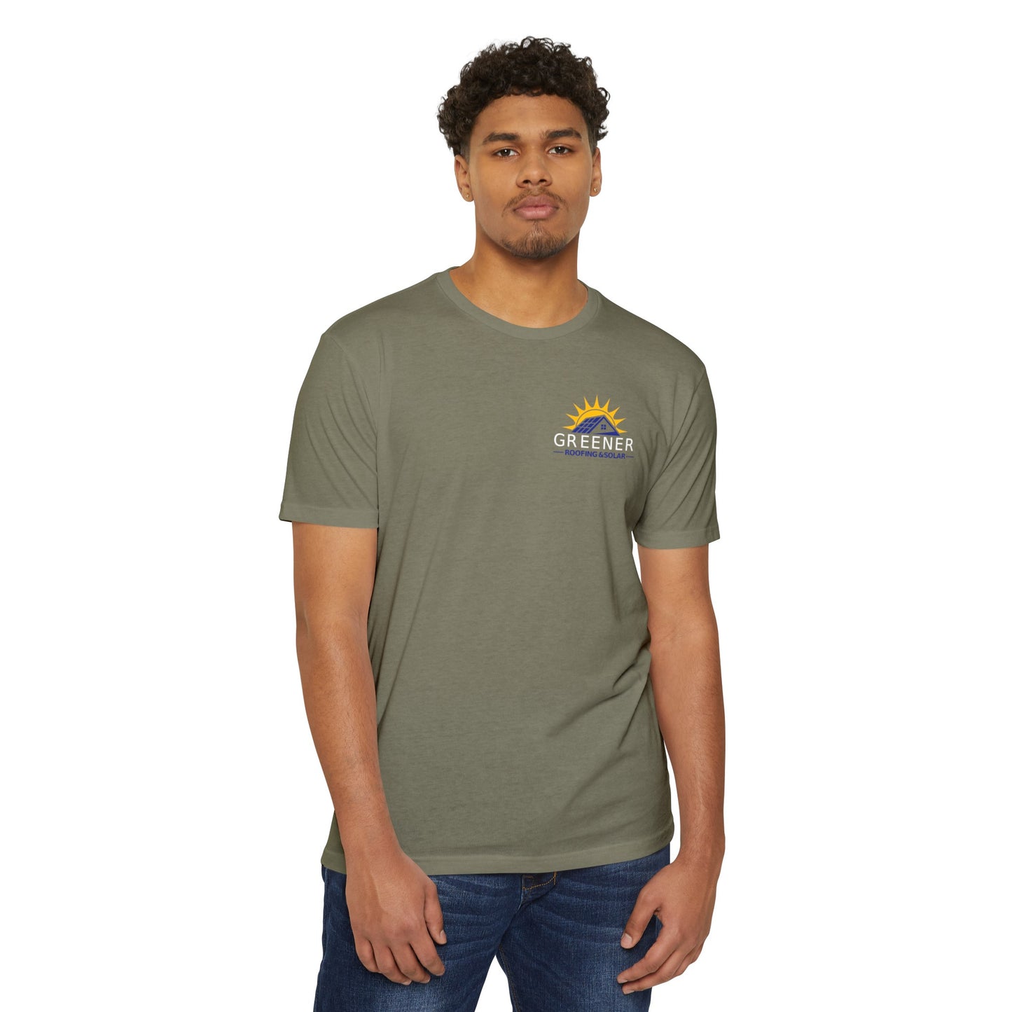 Greener Roofing - I Love Roofing (Green) Shirt