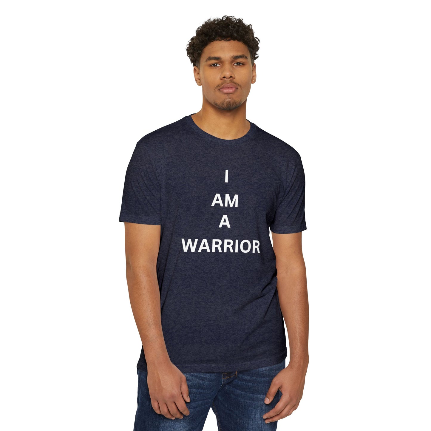 I AM A WARRIOR - Samaritan Warrior T-shirt - Angel in Back Demo2