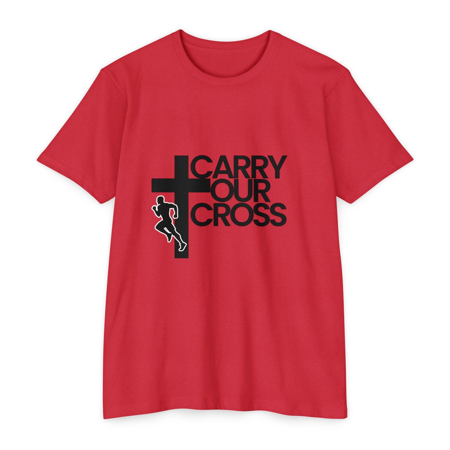 Team Running T-shirt - Carry Our Cross