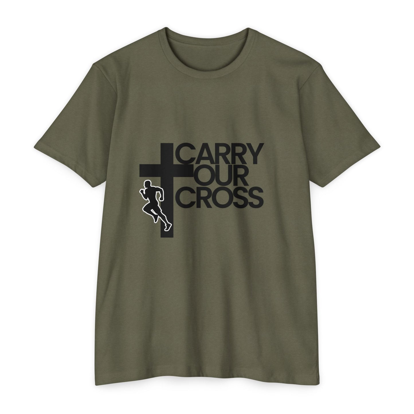 Team Running T-shirt - Carry Our Cross