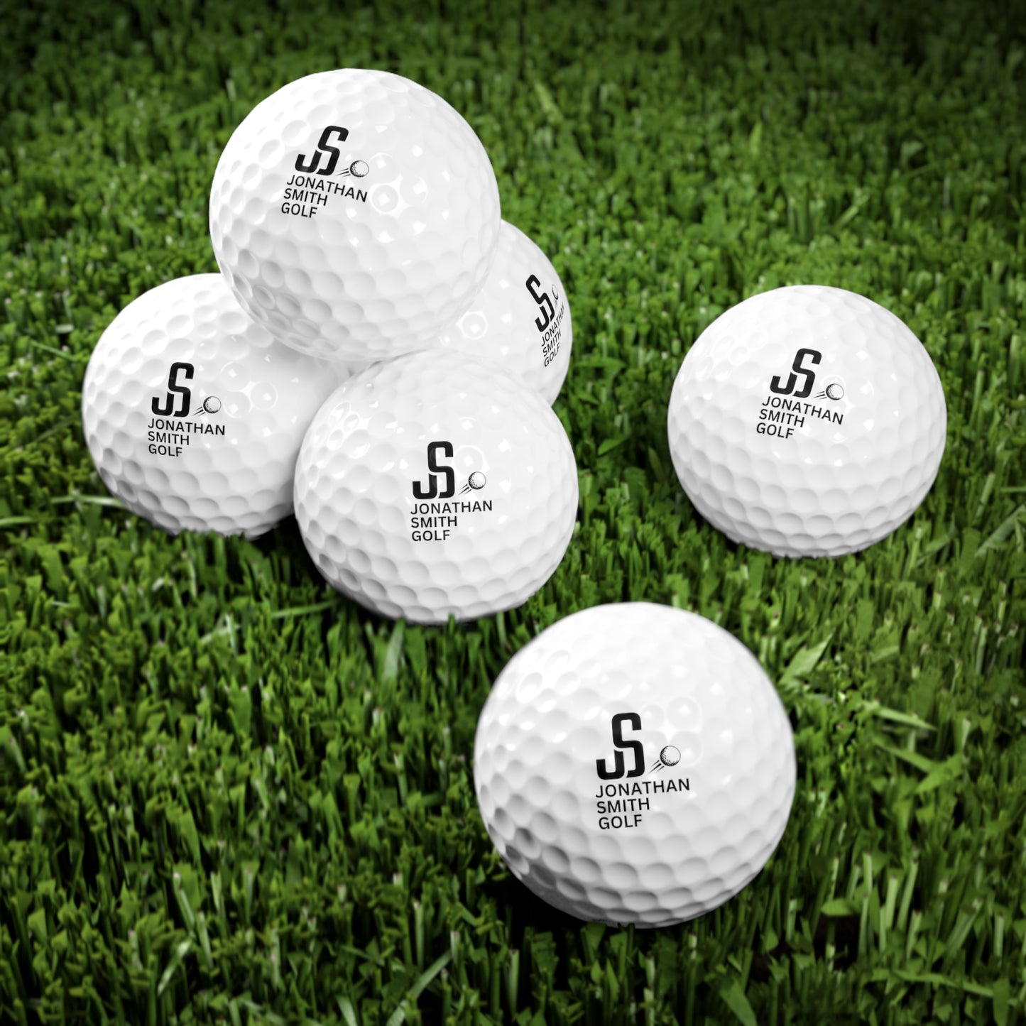 JS Golf Balls, 6pcs