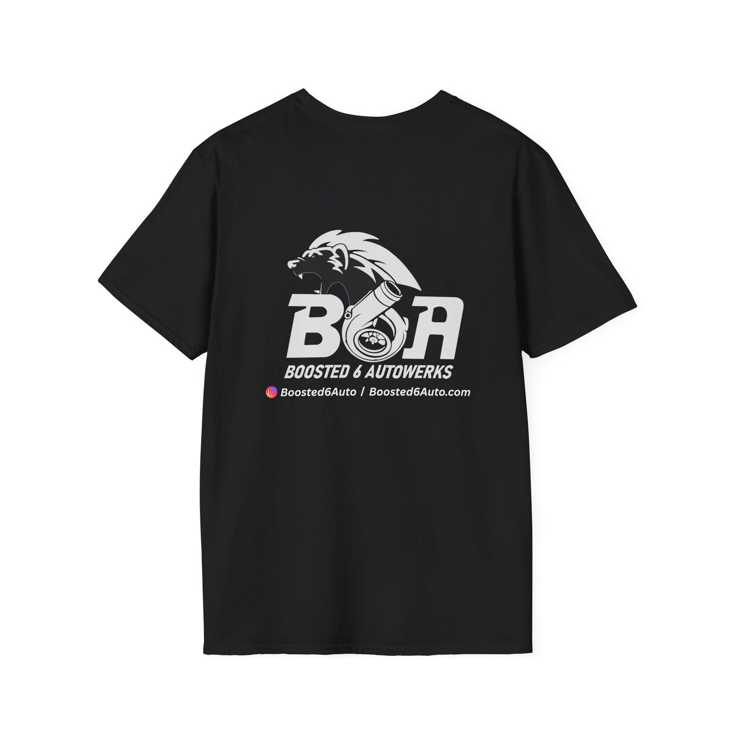Boosted6Auto Unisex T-Shirt - Trendy Car Enthusiast Apparel