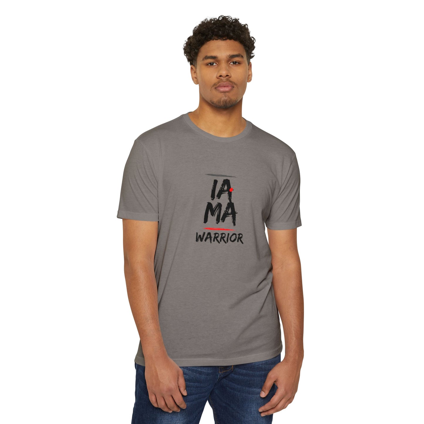 I Am A Warrior - Samaritan Warrior T-shirt - Angel in Back - Demo4
