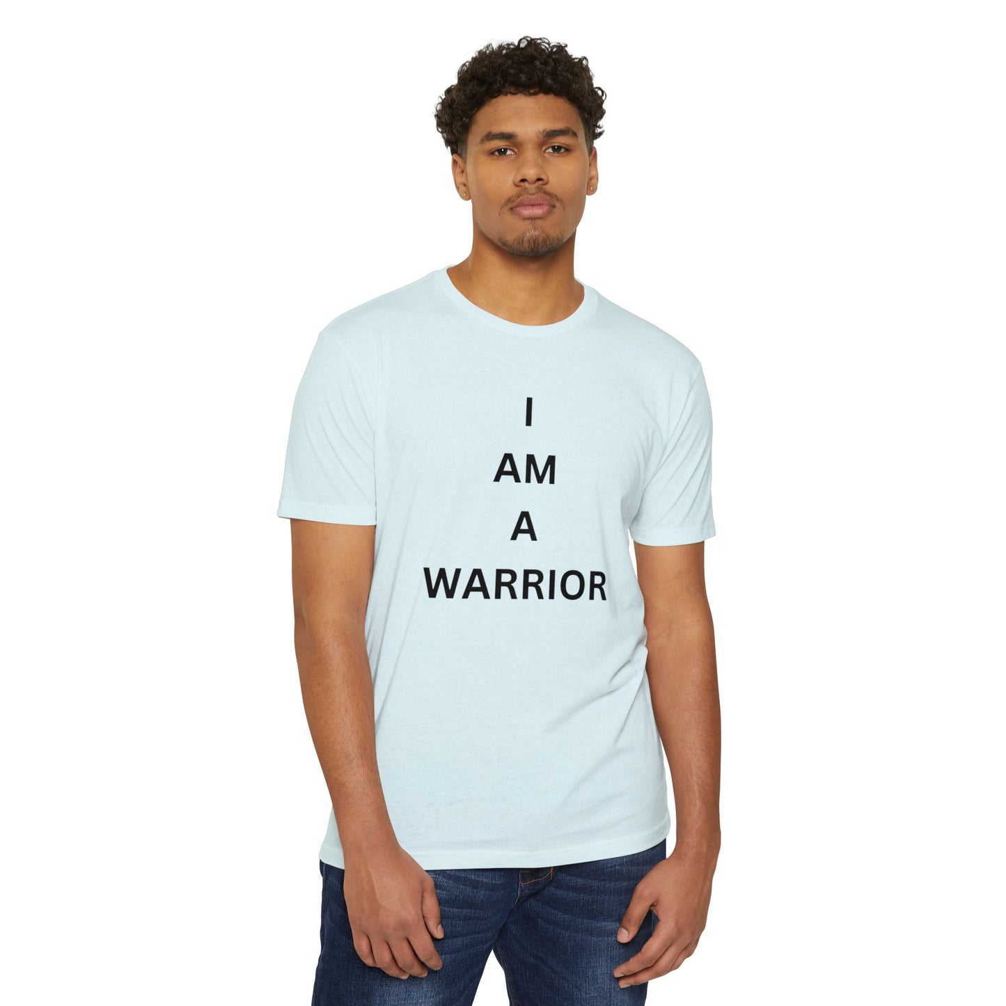 I AM A WARRIOR - Samaritan Warrior T-shirt - Angel in Back Demo2