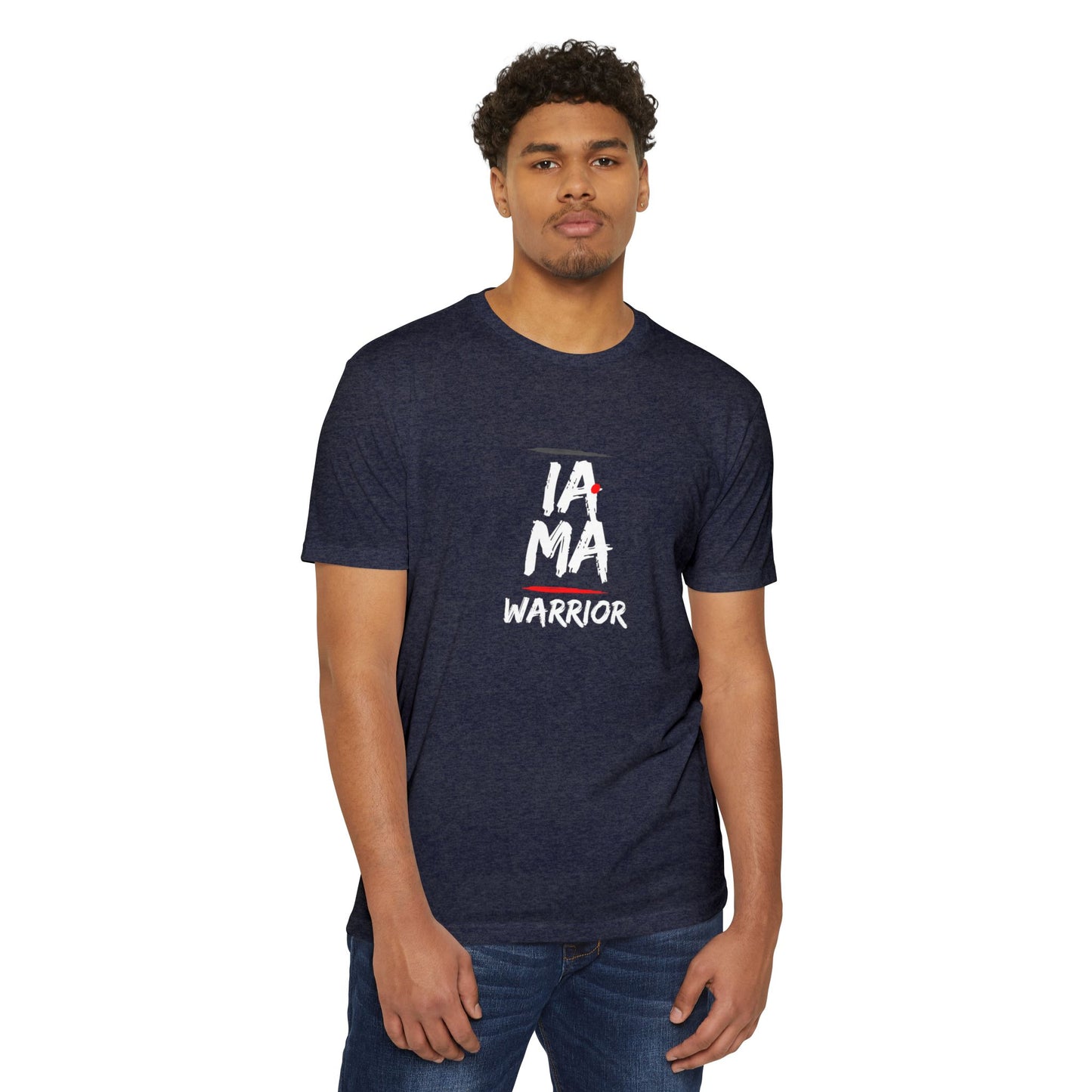 I Am A Warrior - Samaritan Warrior T-shirt - Angel in Back - Demo4