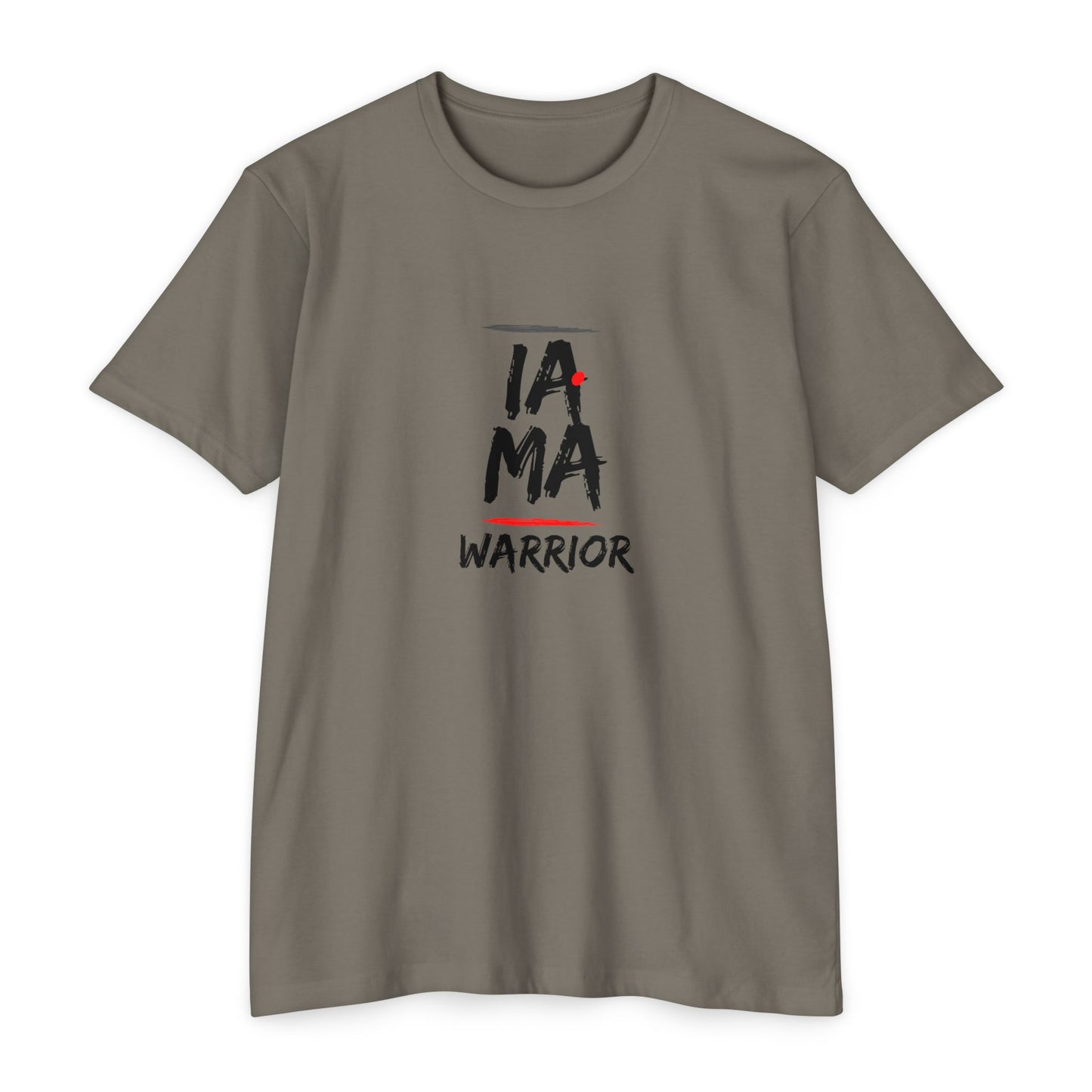 I Am A Warrior - Samaritan Warrior T-shirt - Angel in Back - Demo4