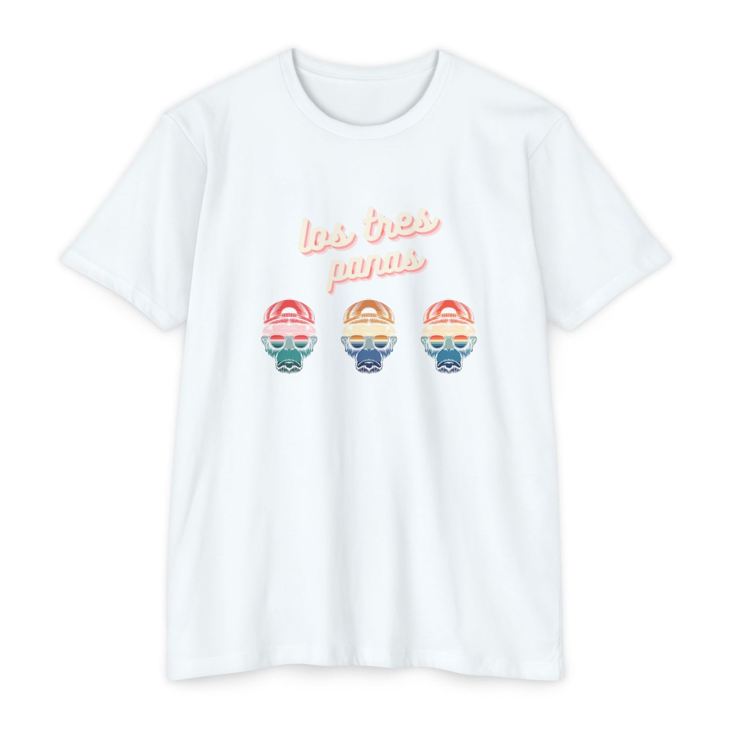 CCC - Los tres Panas - CVC Jersey T-shirt