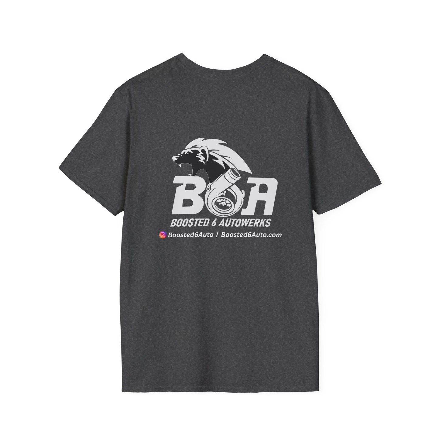 Boosted6Auto Unisex T-Shirt - Trendy Car Enthusiast Apparel