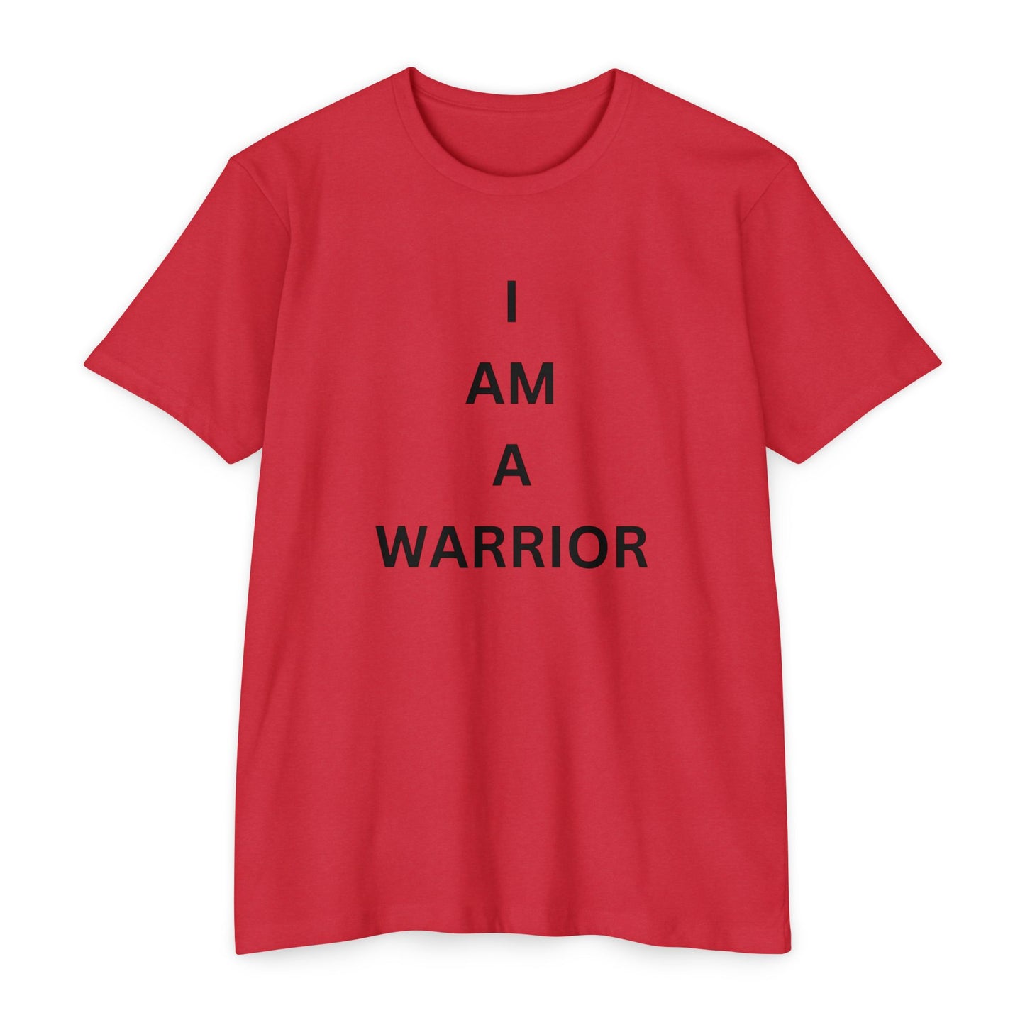 I AM A WARRIOR - Samaritan Warrior T-shirt - Angel in Back Demo2