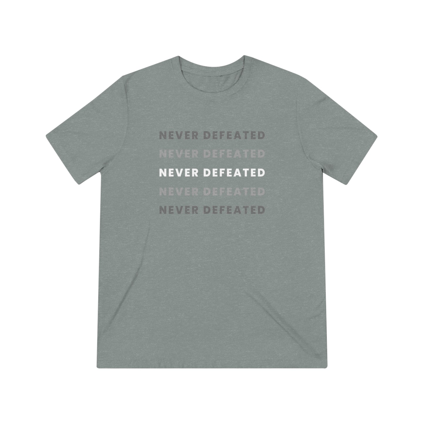 Never Defeated - Unisex T-Shirt
