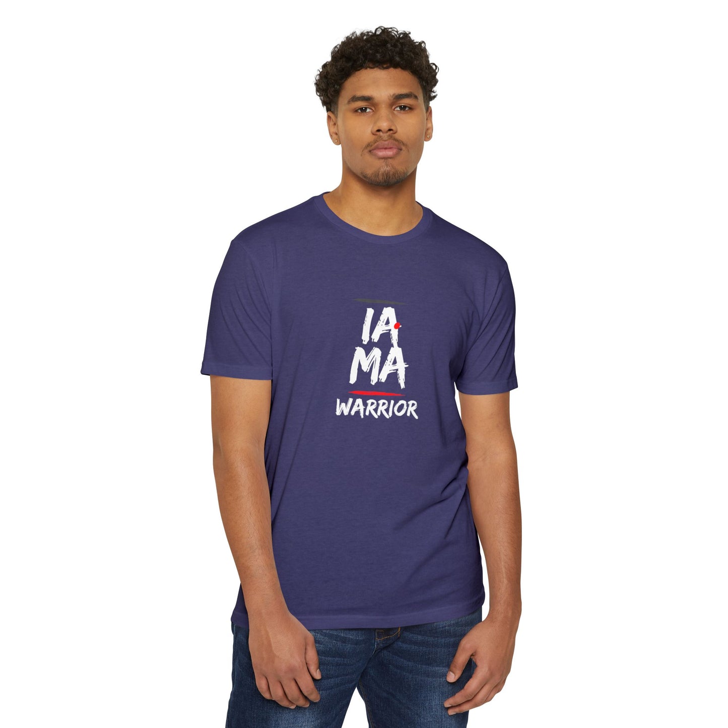 I Am A Warrior - Samaritan Warrior T-shirt - Angel in Back - Demo4