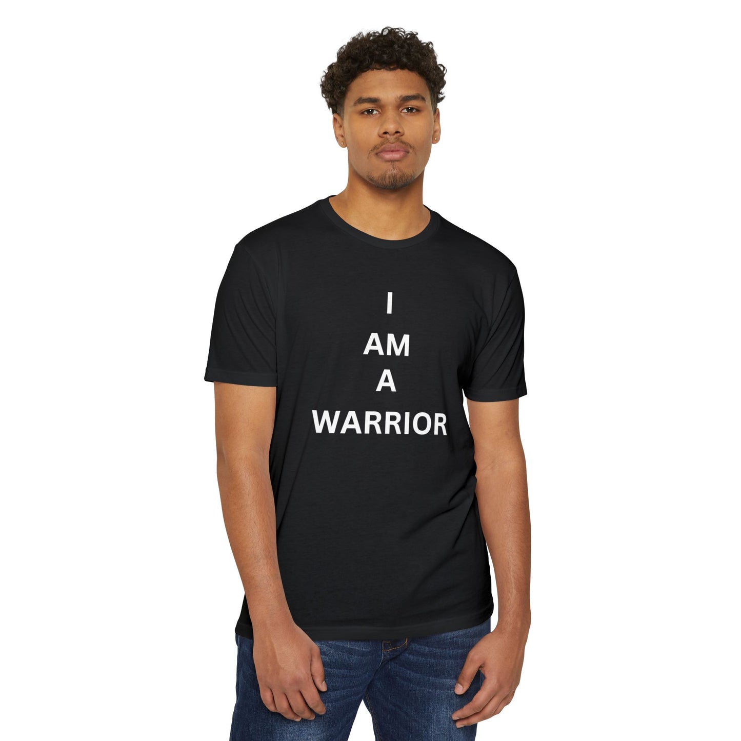 I AM A WARRIOR - Samaritan Warrior T-shirt - Angel in Back Demo2