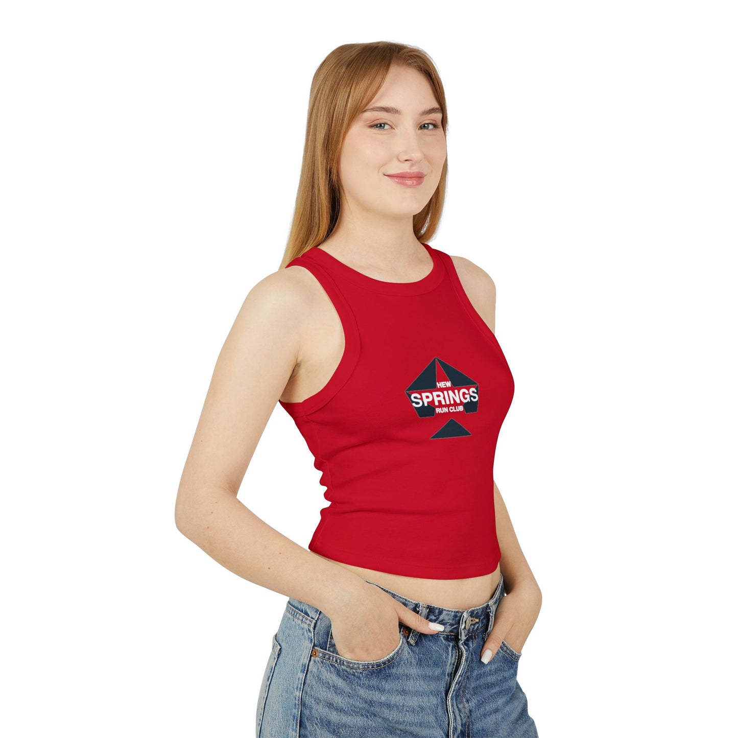 Women's Racer Tank - Hew Springs Run Club