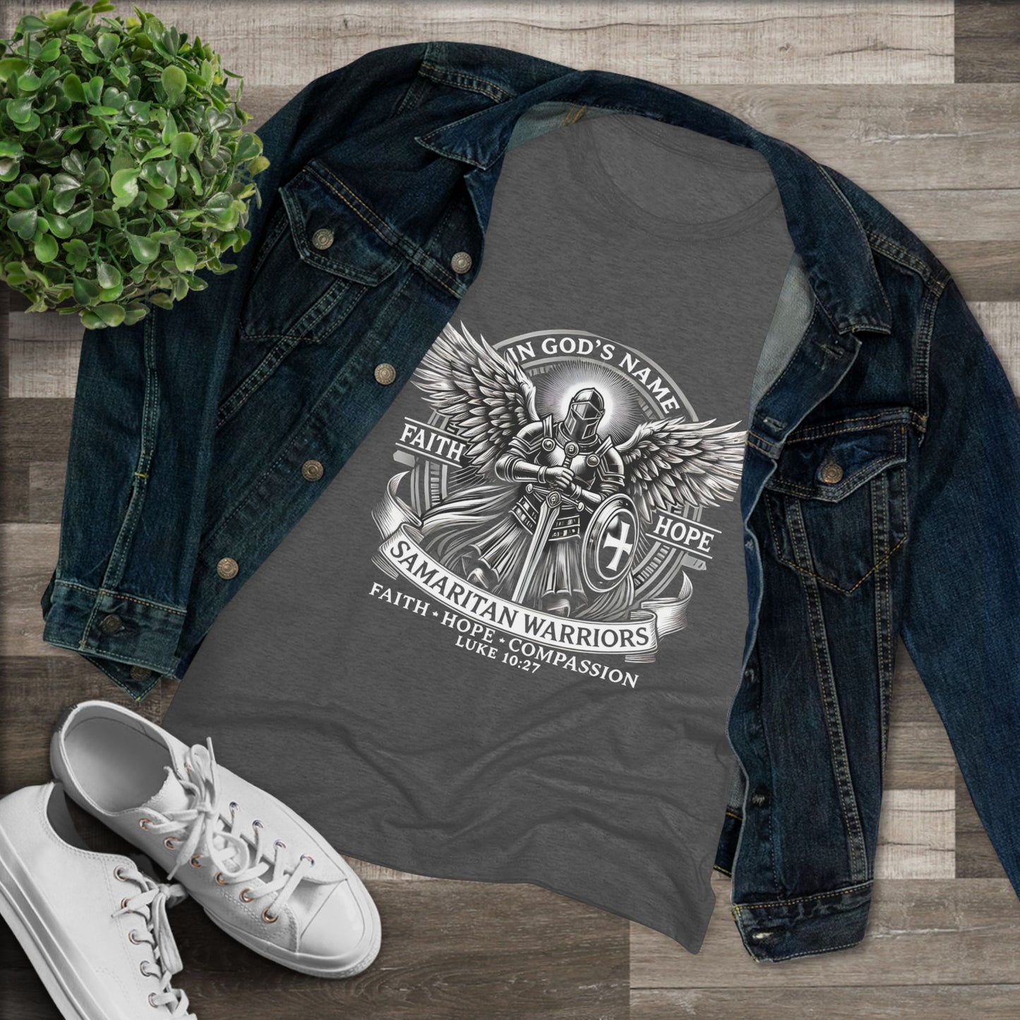 Triblend Tee - Next Level Samaritan Warrior Women Tee