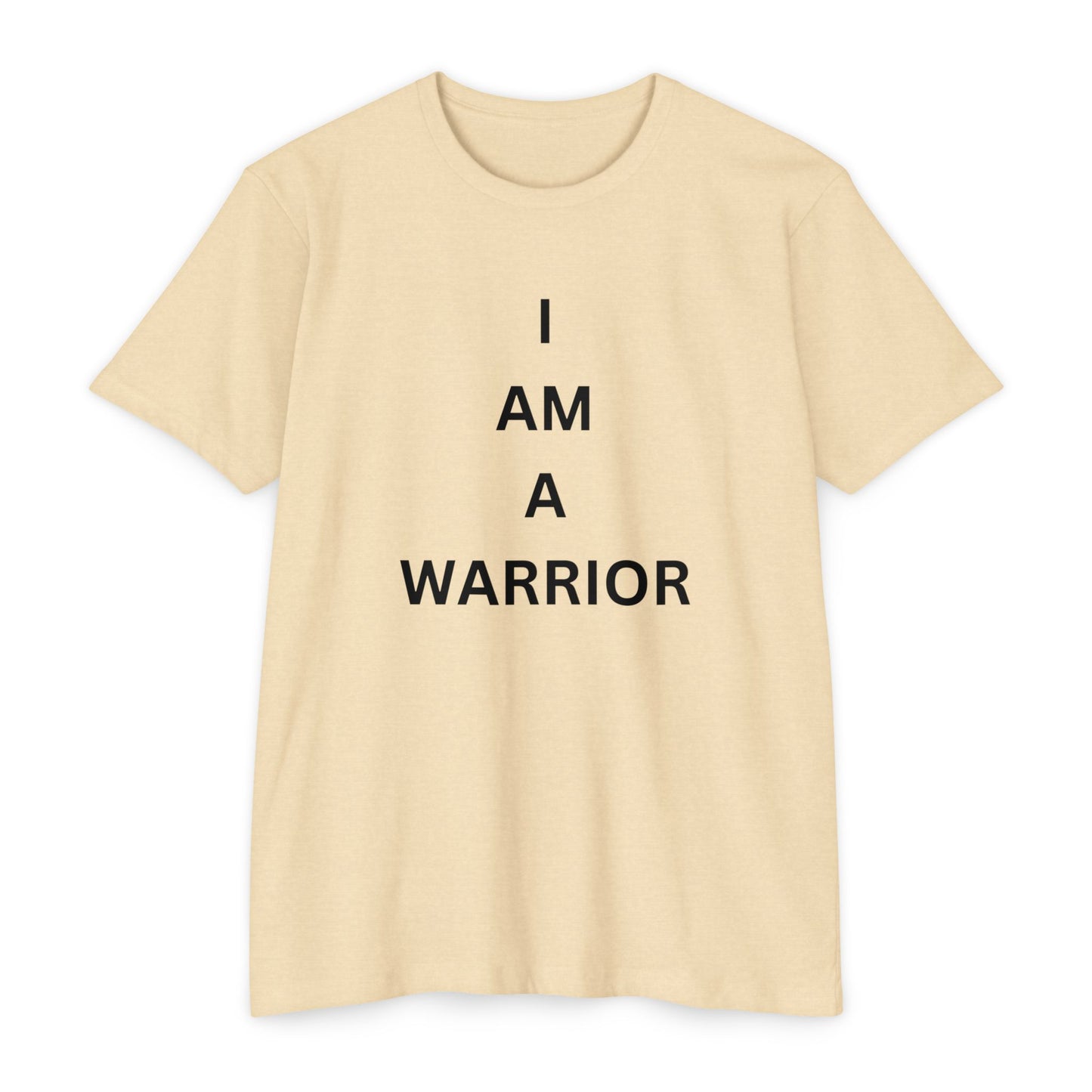 I AM A WARRIOR - Samaritan Warrior T-shirt - Angel in Back Demo2