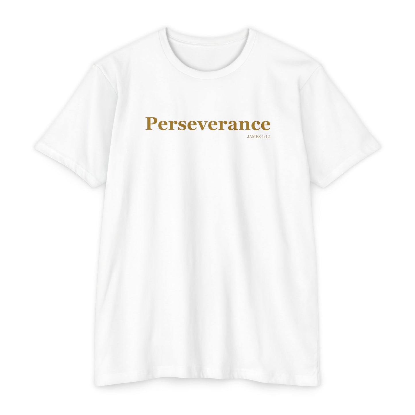 Inspirational T-shirt - James 1:12 Perseverance