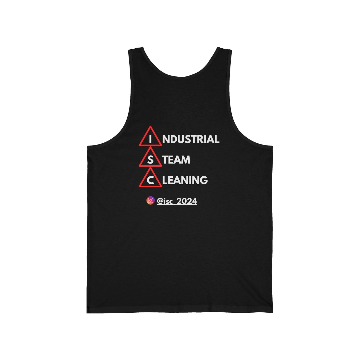 Industrial Team Leaning Tank Top, Unisex Jersey Tank for Team Building Events, Casual Wear, Gym, Everyday Style, Gift for Colleagues