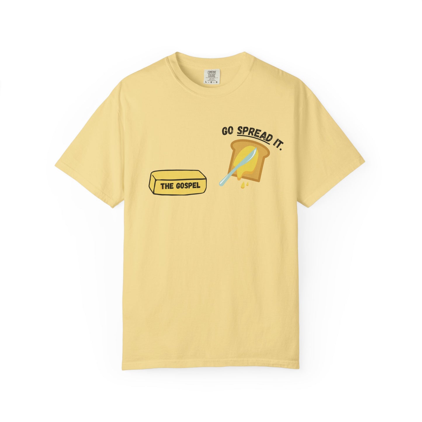 Forged By Faith - Gospel Bread T-shirt, Unisex Inspirational Message