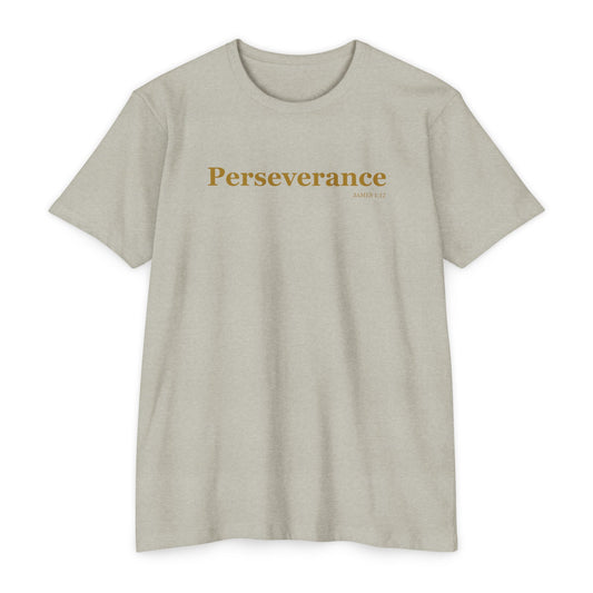 Inspirational T-shirt - James 1:12 Perseverance