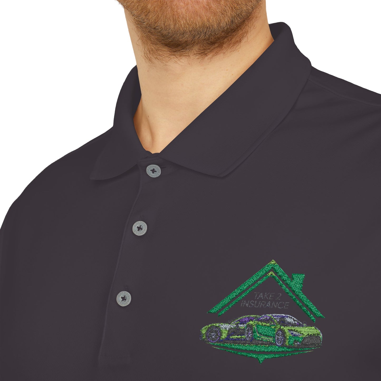 Take 2 Insurance adidas Unisex Performance Polo - A430