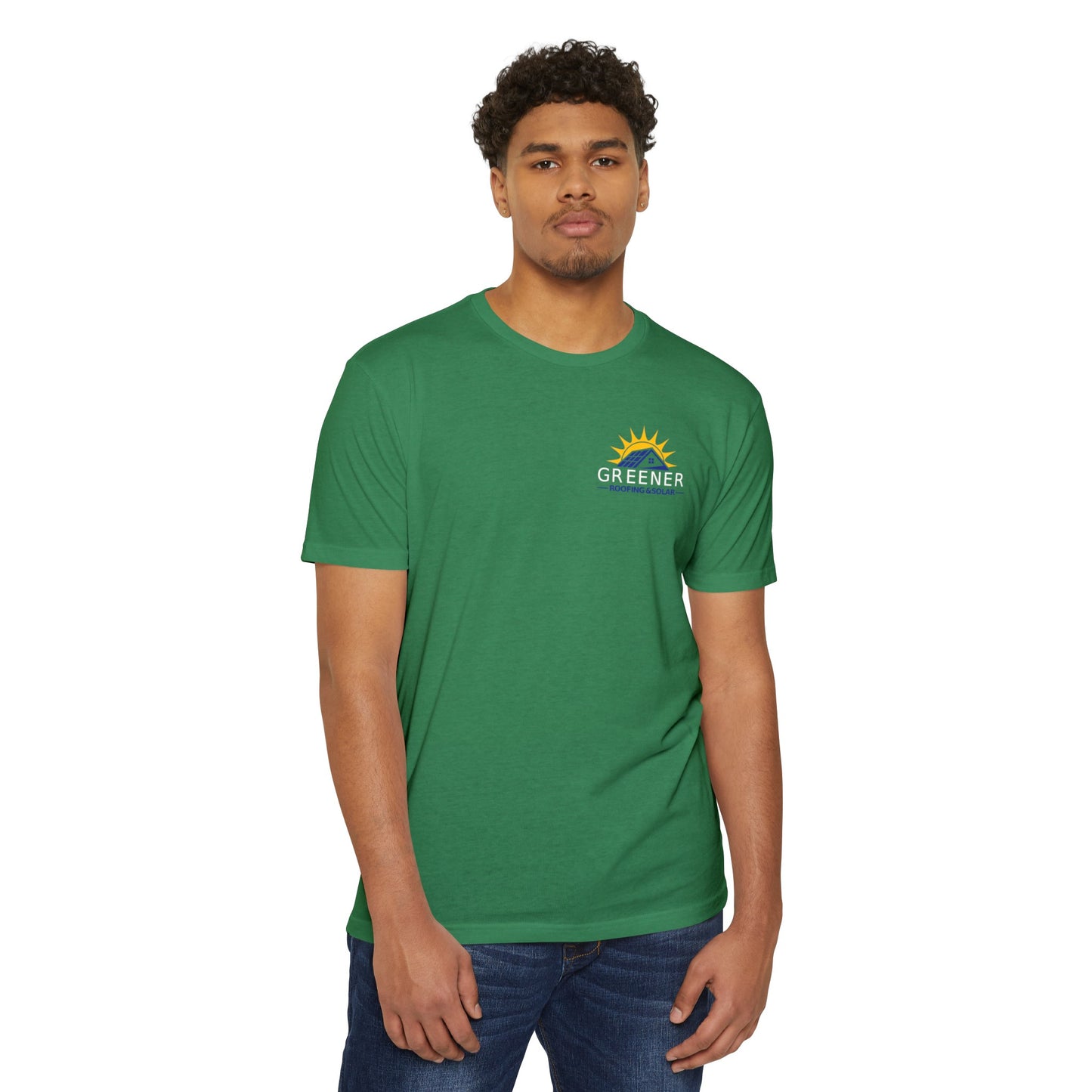 Greener Roofing - I Love Roofing (Green) Shirt