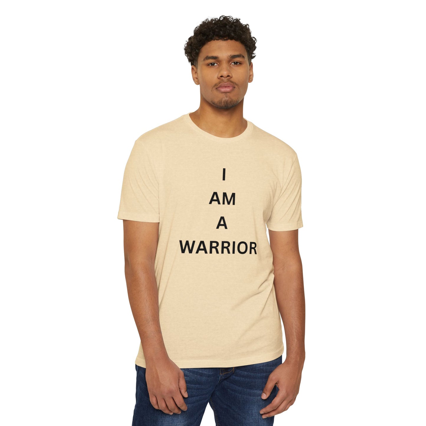 I AM A WARRIOR - Samaritan Warrior T-shirt - Angel in Back Demo2