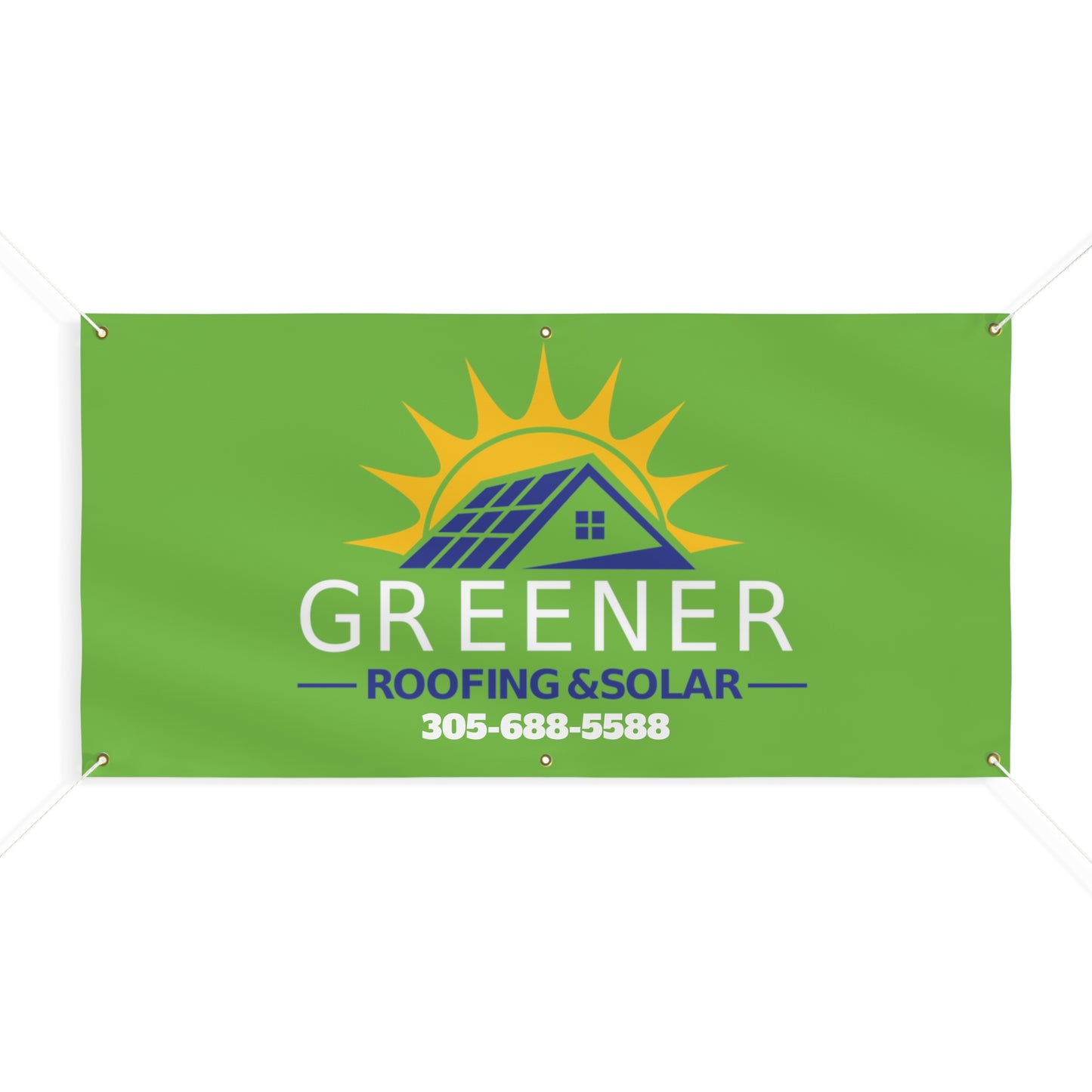 Greener Roofing - Matte Banner