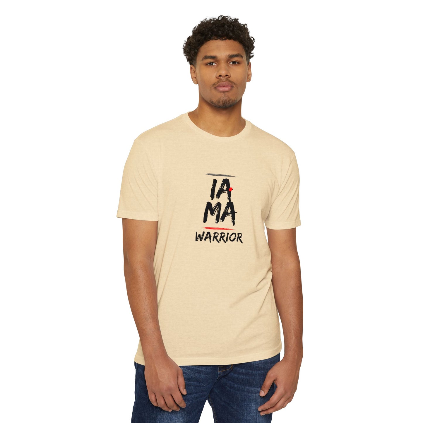 I Am A Warrior - Samaritan Warrior T-shirt - Angel in Back - Demo4