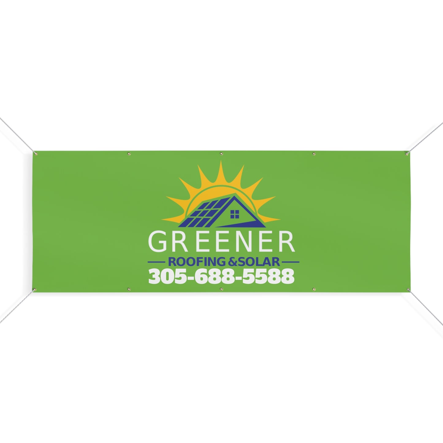 Greener Roofing - Matte Banner