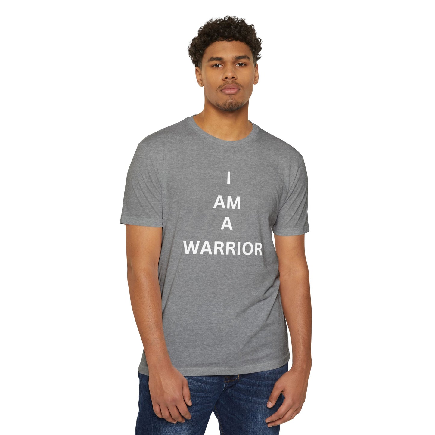 I AM A WARRIOR - Samaritan Warrior T-shirt - Angel in Back Demo2